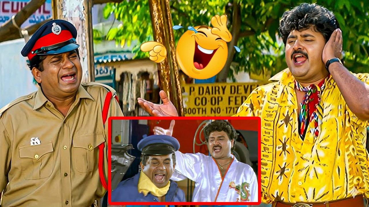 Brahmanandam And Sudhakar Back To Back Comedy Scenes Telugu | Brahmanandam Non Stop Comedy Scenes