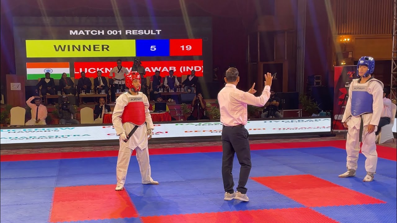Taekwondo Premire League session 1 || TPL taekwondo || Lucknow v/s Hyderabad || Akash Bhardwaj ￼