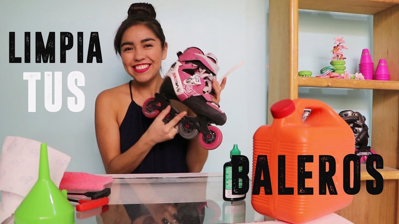 ¡Limpia los baleros de tus patines! (rodamientos) / Clean the bearings of your roller skates!