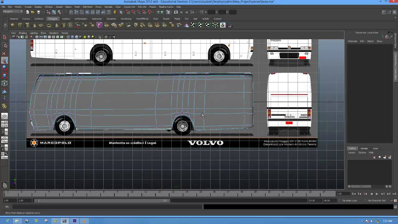 Creating A Bus Model Tutorial