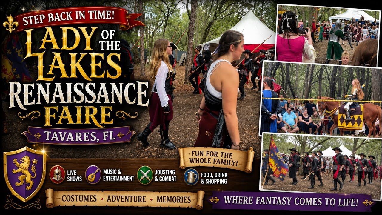 Lady of the Lakes Renaissance Faire in Tavares FL.
