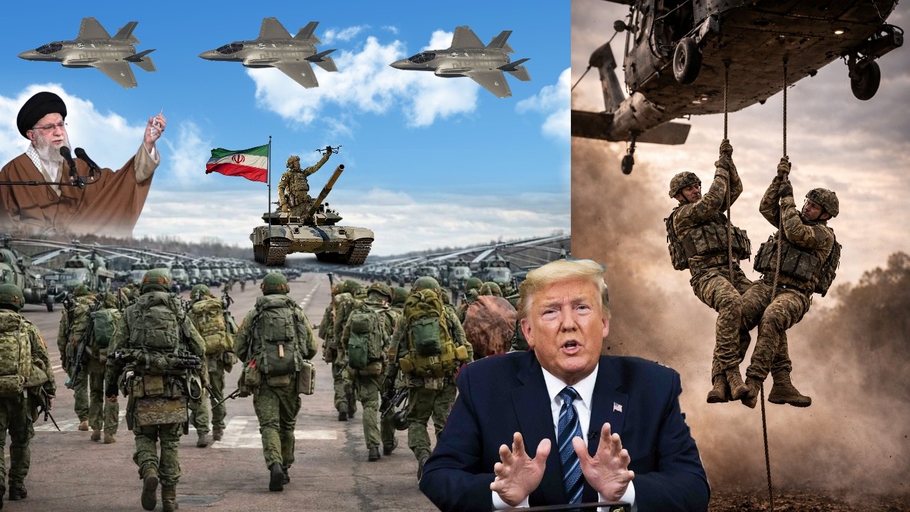 MEZANMI SAKAJE TOWO YO...TRUMP JIRE LAP TAPE IRAN FO...MISIL YO AP FRAPE TOUT KOTE BATAY LA DEJENERE