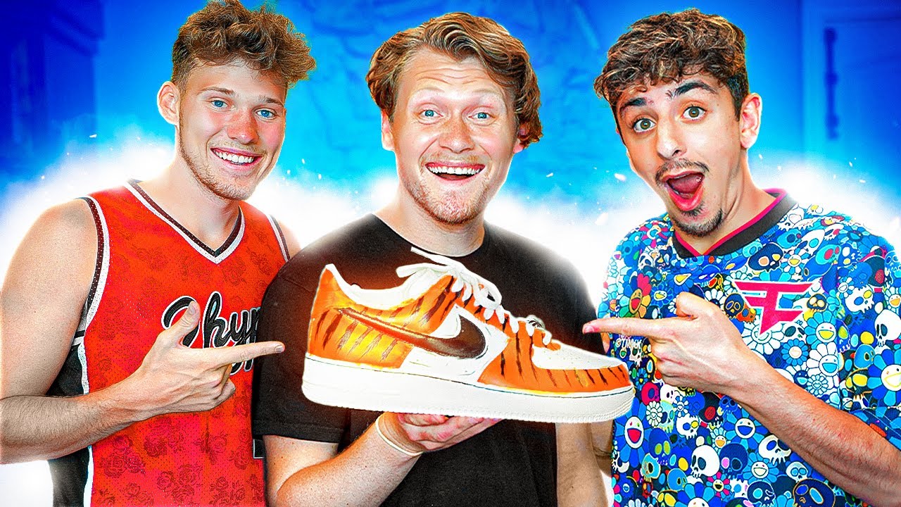 Пользовательский вызов Air Force 1 с ковриком Faze!