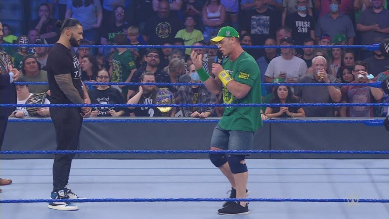 John Cena's Promo On SmackDown Was Dumb.  IT MADE NO SENSE!
