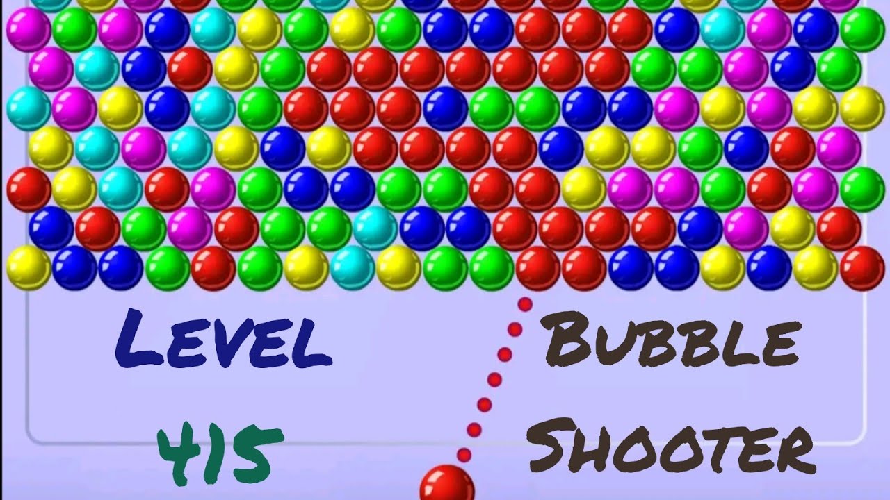 Bubble shooter gameplay | Bubble shooter game | Bubble shooter level 415 |