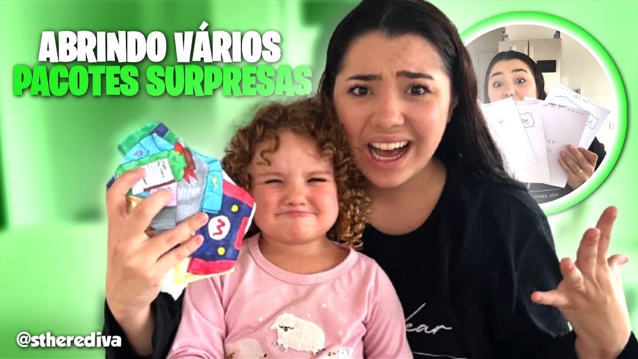 ABRINDO PACOTE SURPRESA PAPER DUCK
