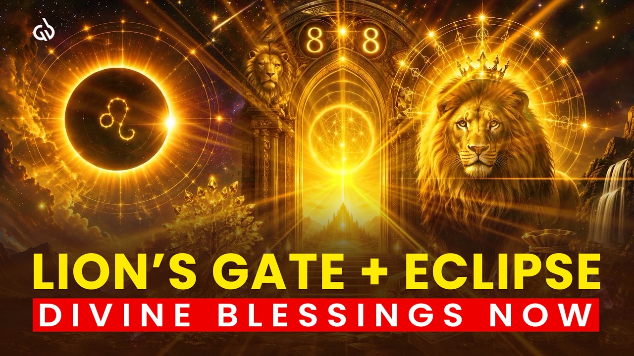 Leo Solar Eclipse Prep (August 12) + Lion's Gate: Manifest Abundance of Wealth & Divine Blessings