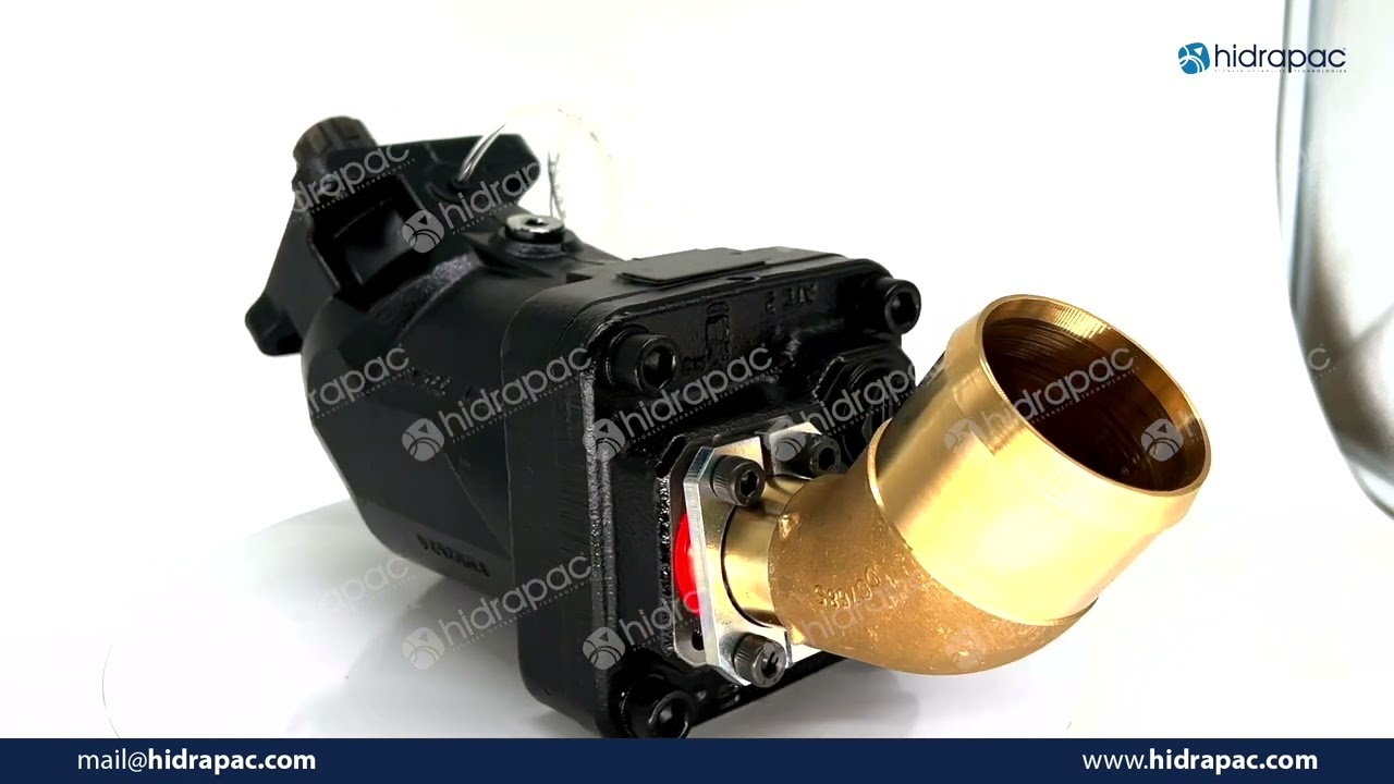 Bent Axis Hydraulic Piston Pumps 53+53 Dual Flow