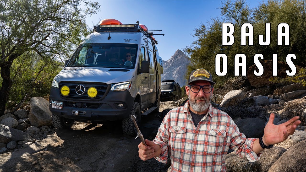 Crossing the Mexican Border at Tecate, Baja | Finding Guadeloupe Canyon Oasis | Southbound Ep. 16