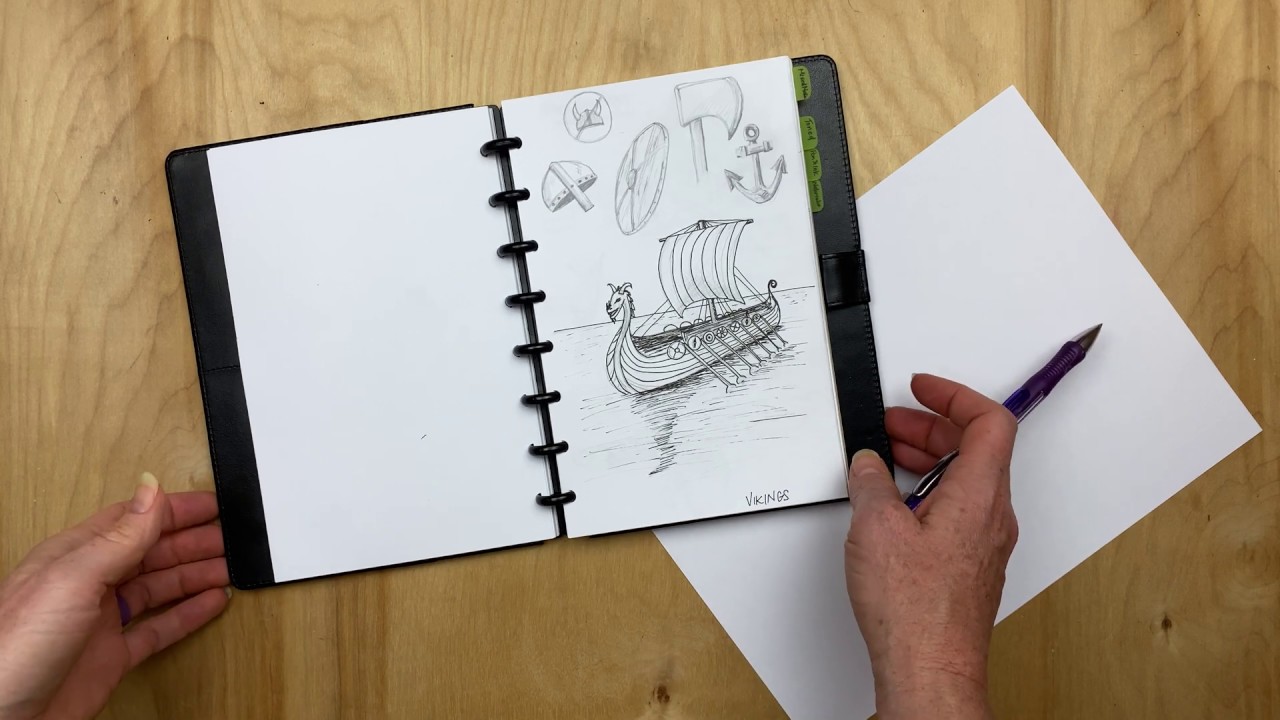 How to Draw a Viking Ship (Norse)