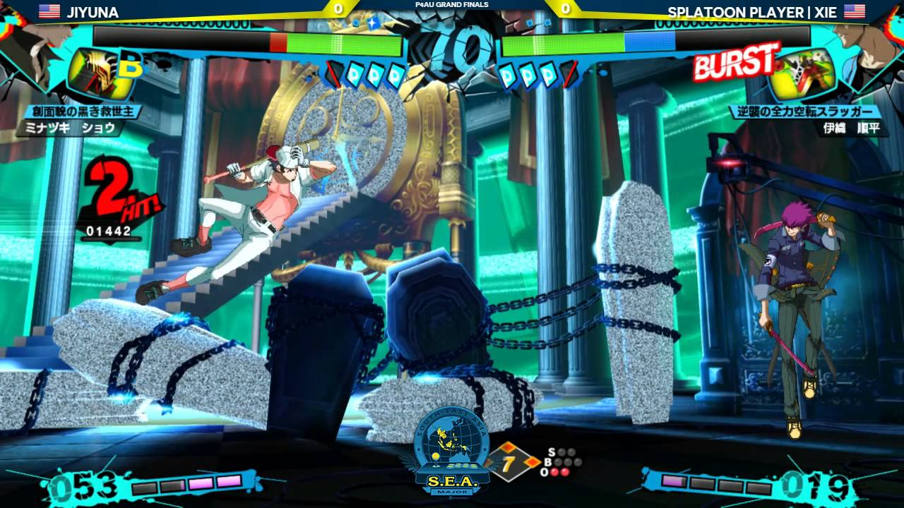 P4AU SEAM15 Grand Finals - Jiyuna (Minazuki) vs Xie (junpei Iori)
