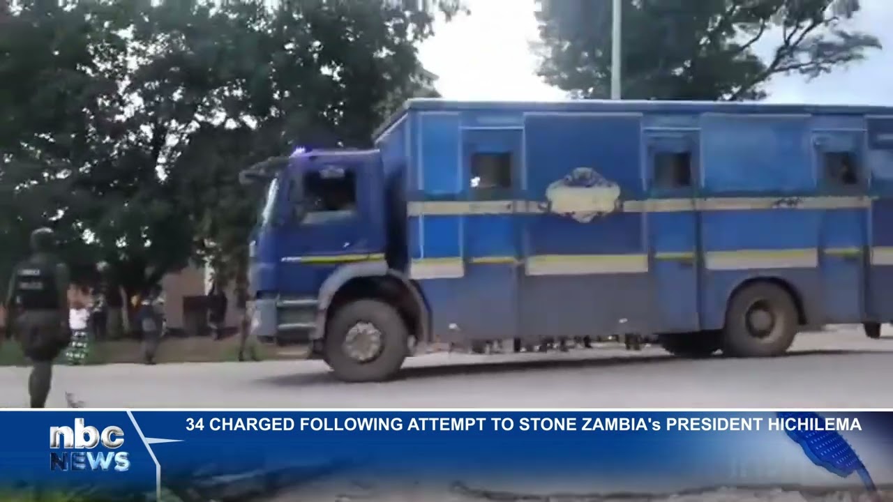 34 appear in court over alleged attack on Zambian President - nbc