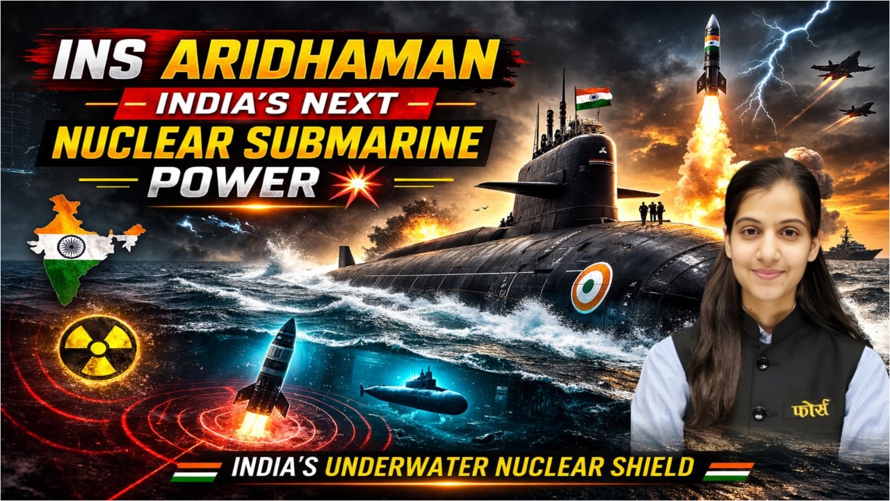 INS Aridhaman 💥 | India&rsquo;s Next Nuclear Submarine Power | Full Details Explained