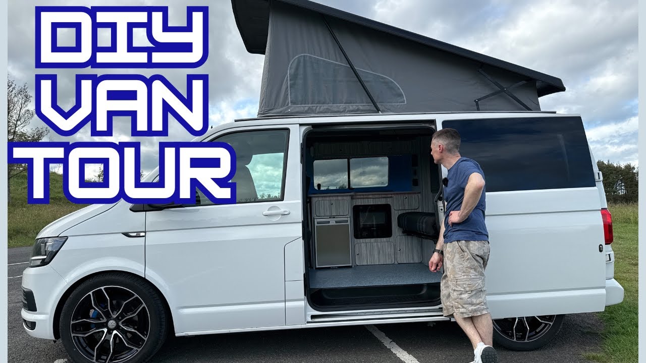 Самодельный кемпер на базе Volkswagen Transporter T6! 🚐