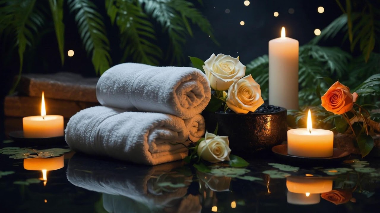 Relaxing Spa Music 🌺 Feel Instant Peace, Melt Away Stress, Insomnia Healing Piano Music 2