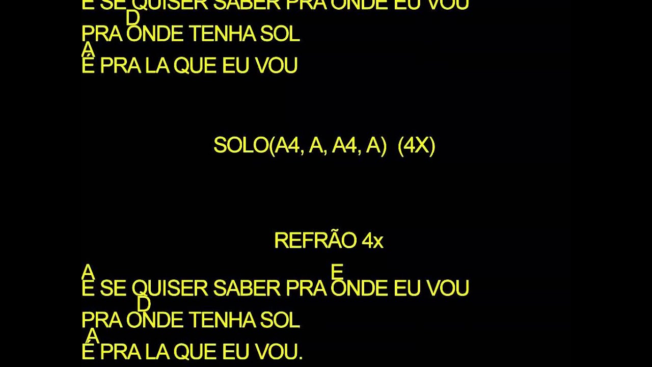 CIFRAS - O SOL - JOTA QUEST