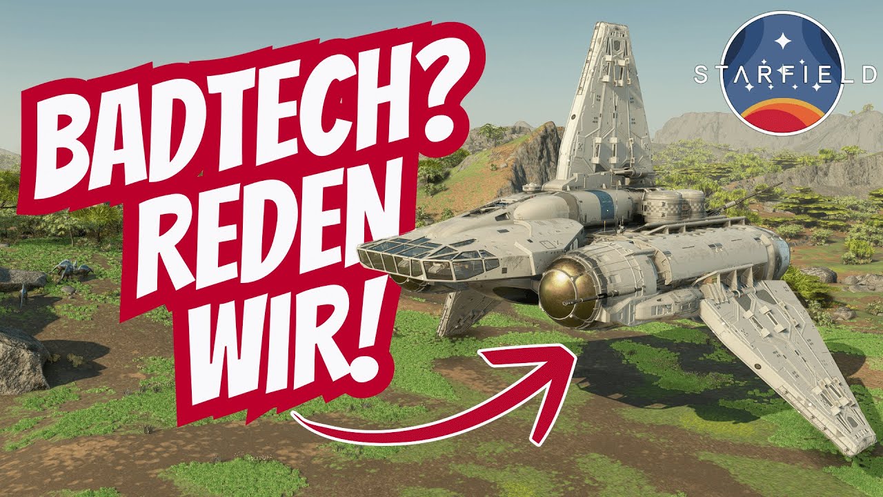 GRANDIOS! Mehr Teile, mehr Schiffe, mehr Kreativität! | Starfield BadTech Mods erklärt