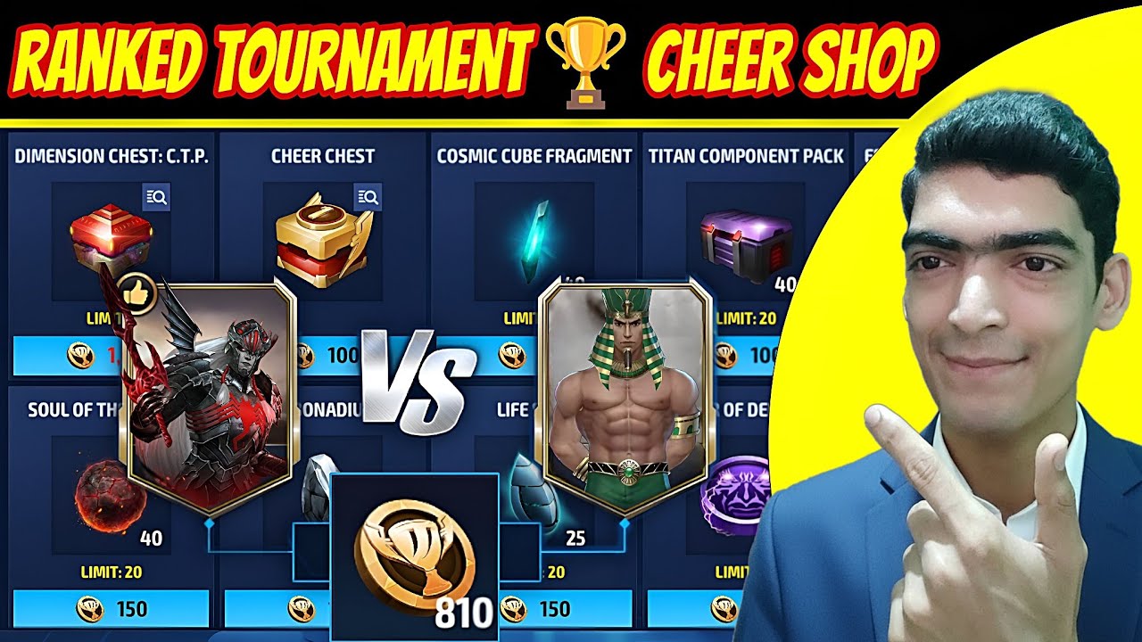 Ranked Tournament 🏆 Cheer & Get Free Rewards | Marvel Future Fight 