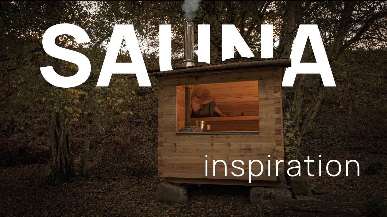 Sauna inspiration │ HUUM HIVE Wood │ wood-burning stove