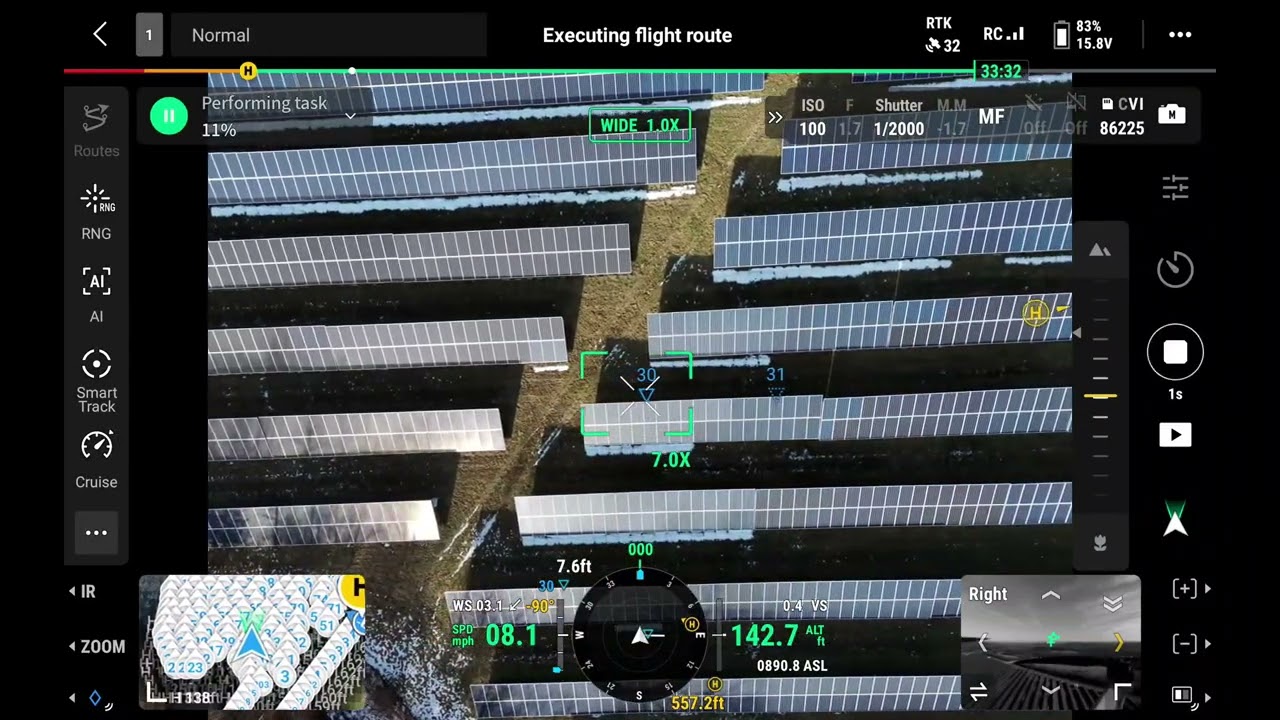 Solar mapping #djimatrice #DJImapping #dronemapping