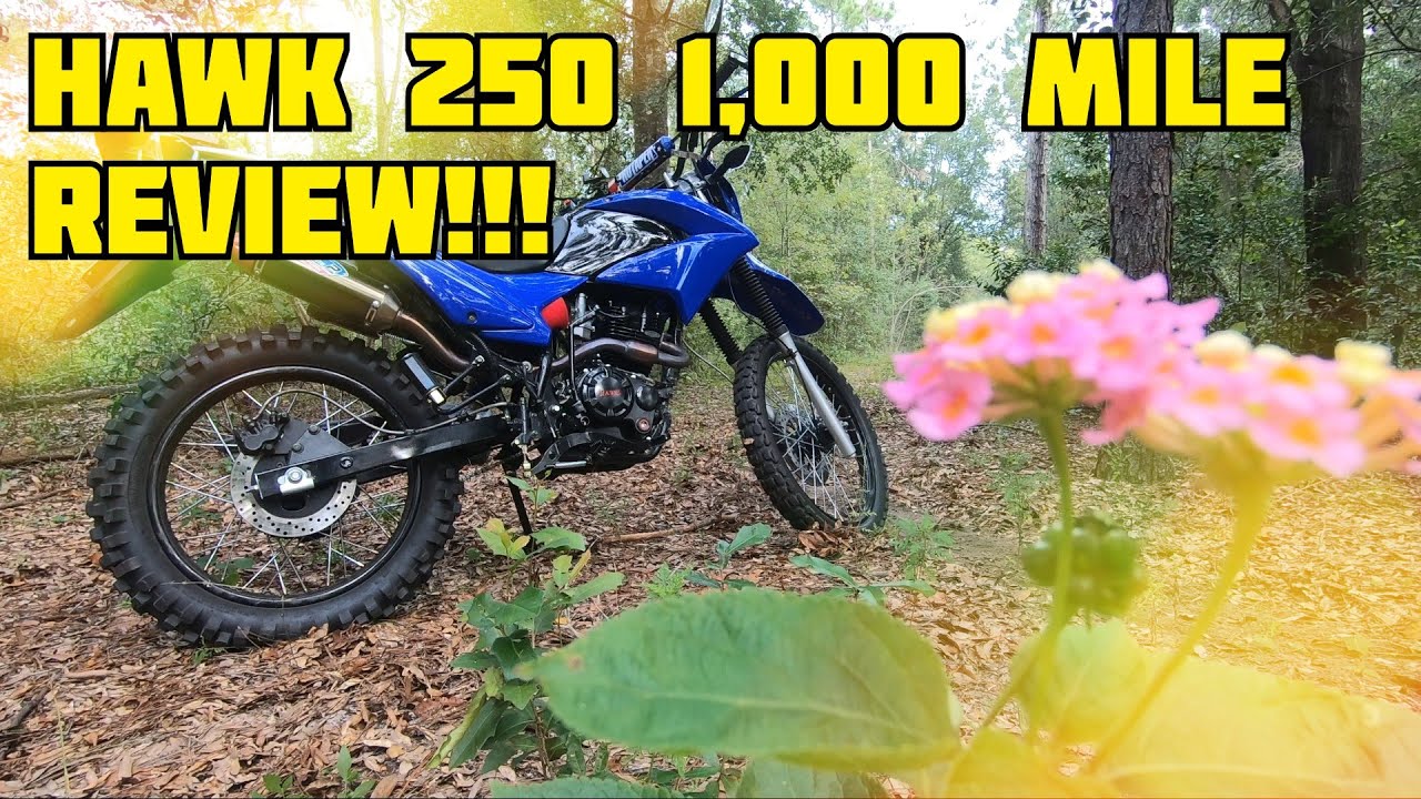 1,000 Mile Review of the Hawk 250!!!