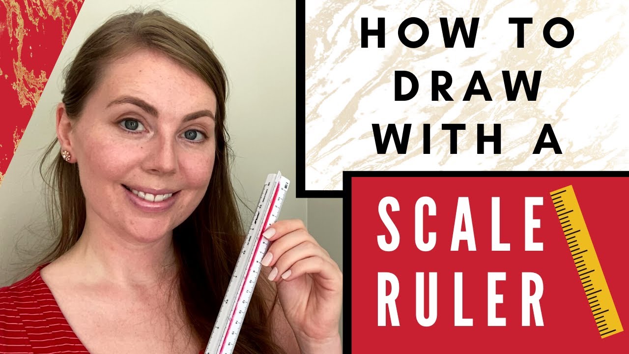 DRAFTING USING SCALE RULER - TUTORIAL