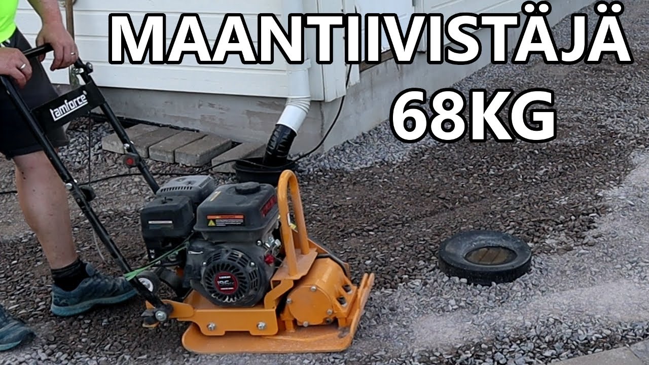 Tamforce Maantiivistäjä | Maan tiivistäminen | Pate Testaa