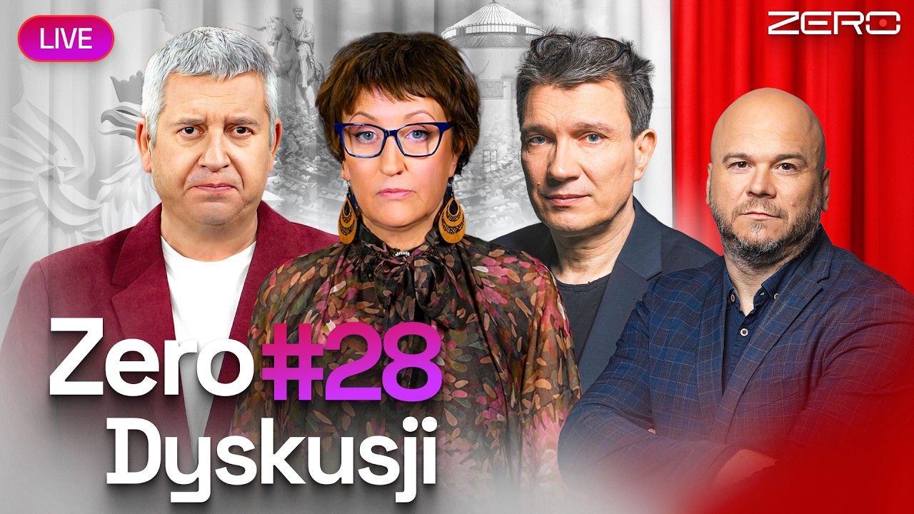 ZERO DYSKUSJI #28 - PRUSINOWSKI, BURZYŃSKA, SROCZYŃSKI, ZALEWSKI