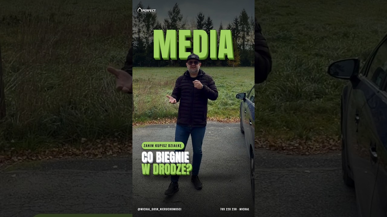 Jak sprawdzić media na działce? Geoportal w telefonie