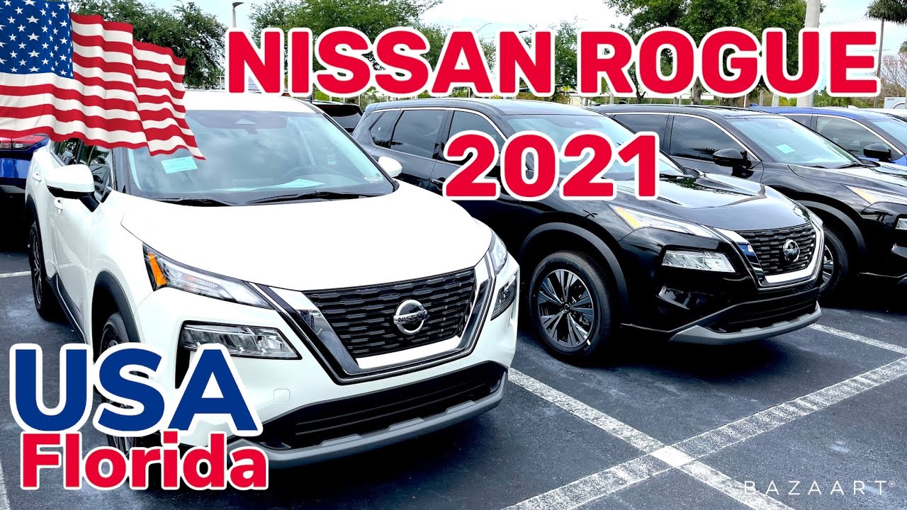 США Цены Сколько стоит новый Автомобиль NISSAN ROGUE 2021 в Америке