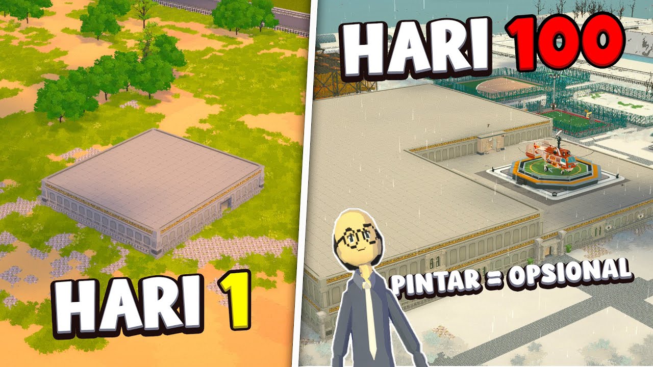 100 Hari Jadi KEPALA SEKOLAH Di Let's School, Yang Mana Pintar Itu Opsional