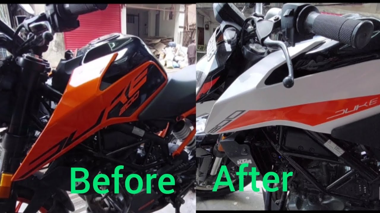 KTM duke 200 wrapping, #wrapping #ktm #ktmduke #ktmlover #ktmindia #Btwrap