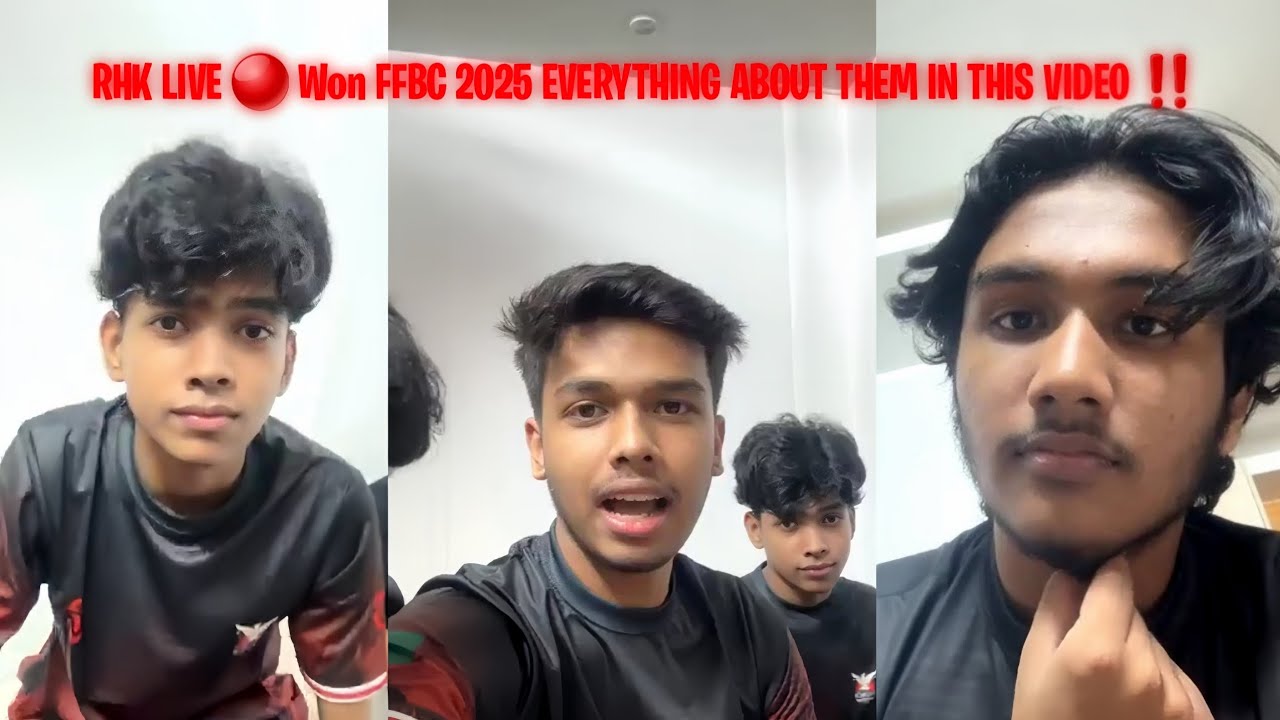 RHK LIVE 🔴 AFTER WON FFBC 2025 ‼️