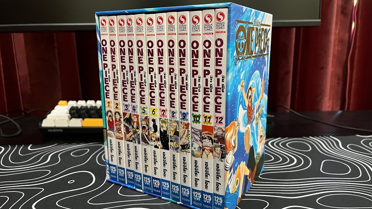 รีวิวมังงะep9 เรื่อง oneplece boxsetเล่ม1-12 