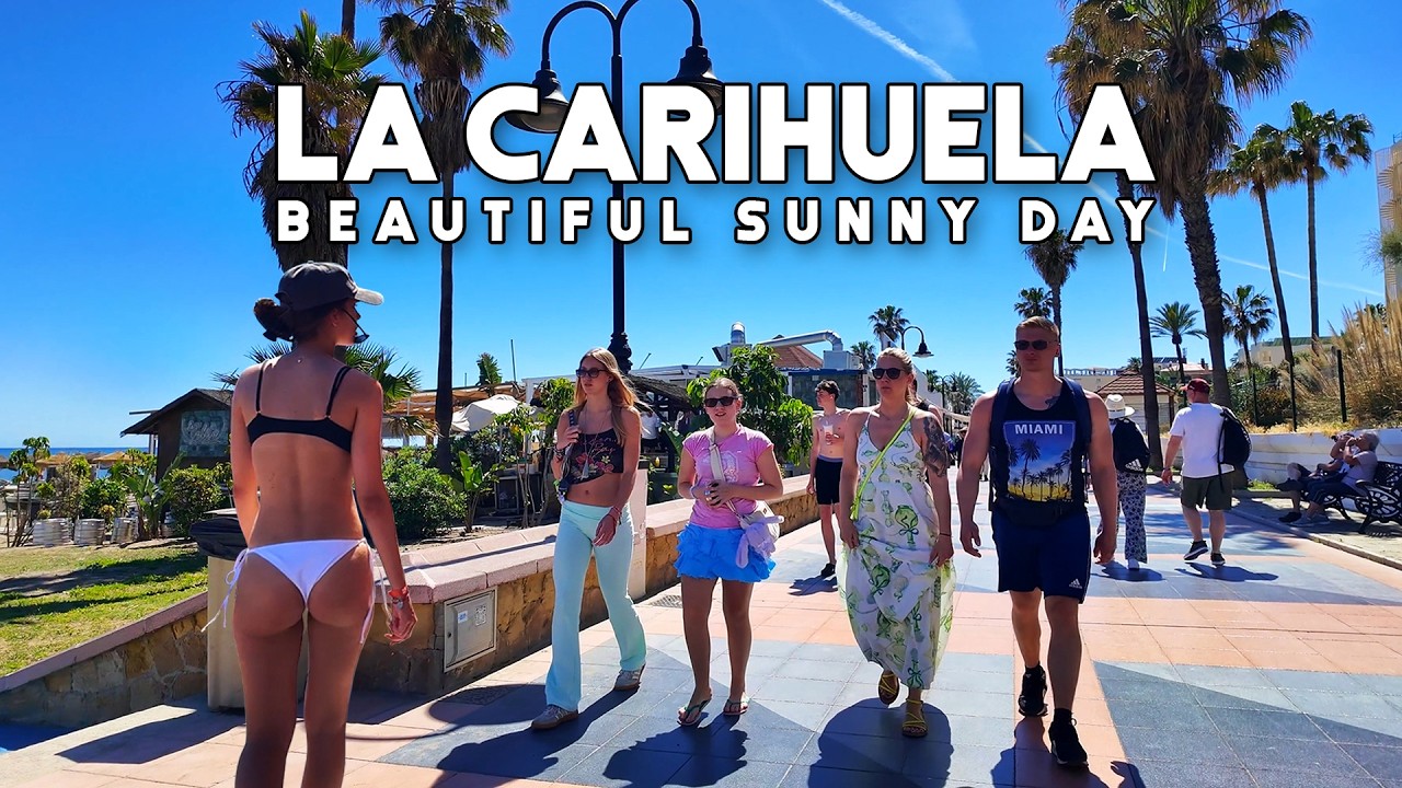 La Carihuela Torremolinos Spain 🇪🇸 Beautiful Sunny Day April 2026 Update Costa del Sol | M&aacute;laga [4K]