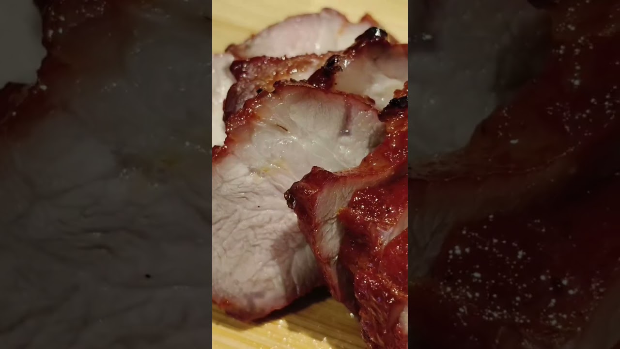 Homemade Chinese bbq pork, come get sime