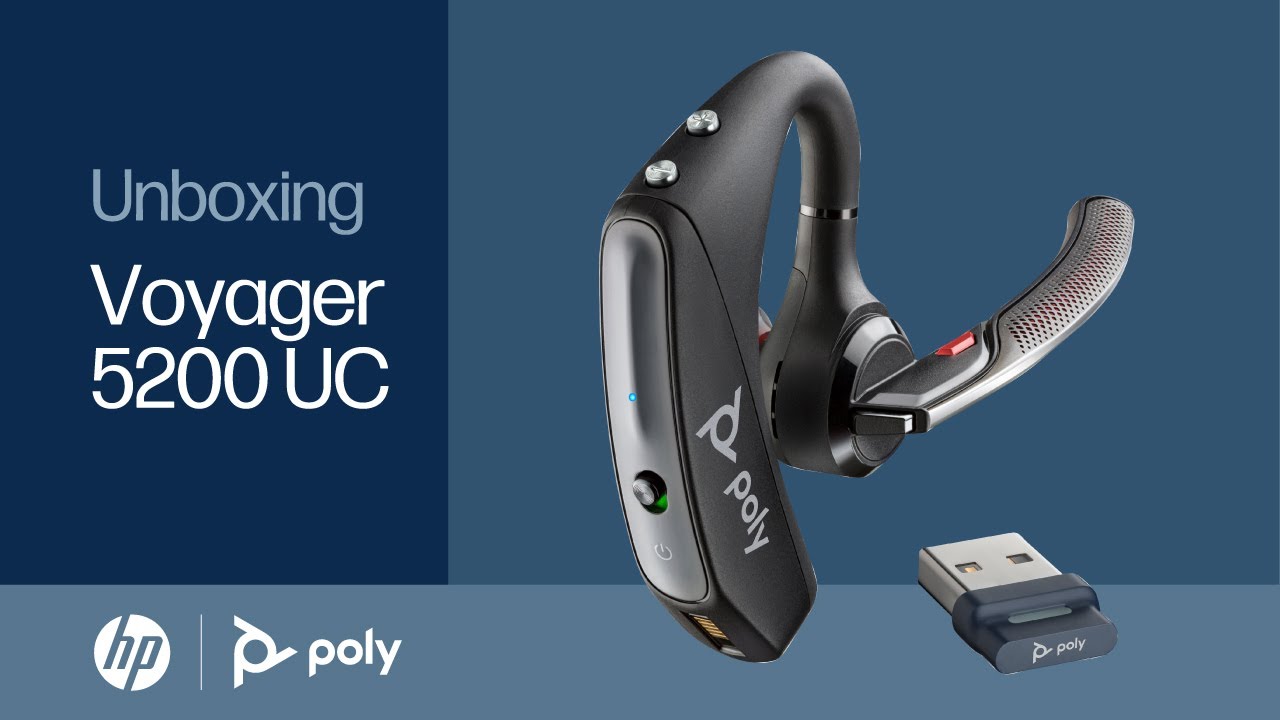 Voyager 5200 UC: Unboxing and Setup | HP Support
