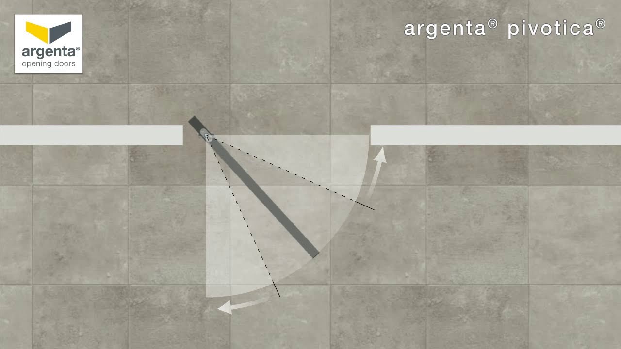 PIVOT HAUT-BAS INVISIBLE PIVOTICA POUR PORTE BOIS - ARGENTA