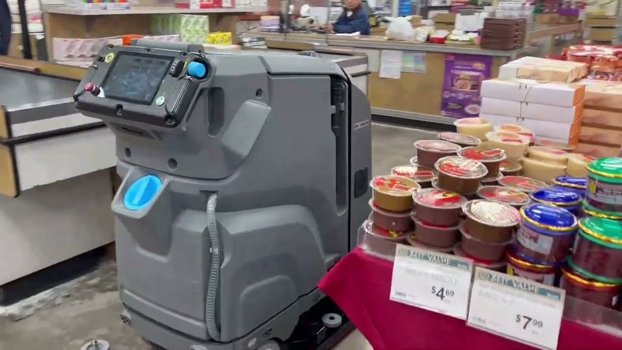 Commercial Floor Cleaning Robot - Sparkoz
