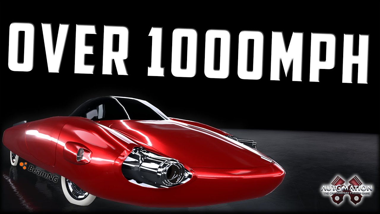 I Built A Very Fast Car In Automation. But Its Awful In BeamNG.