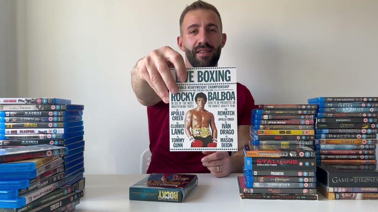 My Sylvester Stallone BluRay Collection ! Keep Punching !