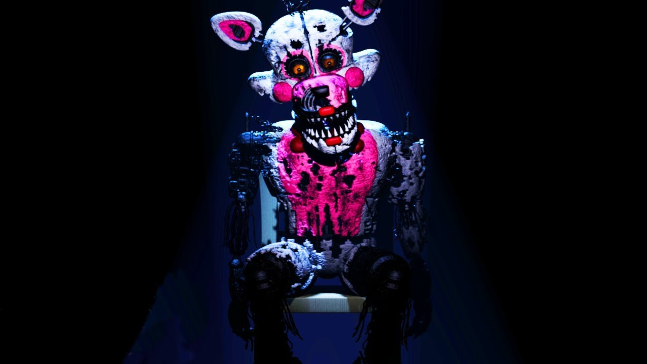 WORKING ON NIGHTMARE FUNTIME FOXY.. HES ANGRY! | FNAF Baby's Nightmare Circus 2