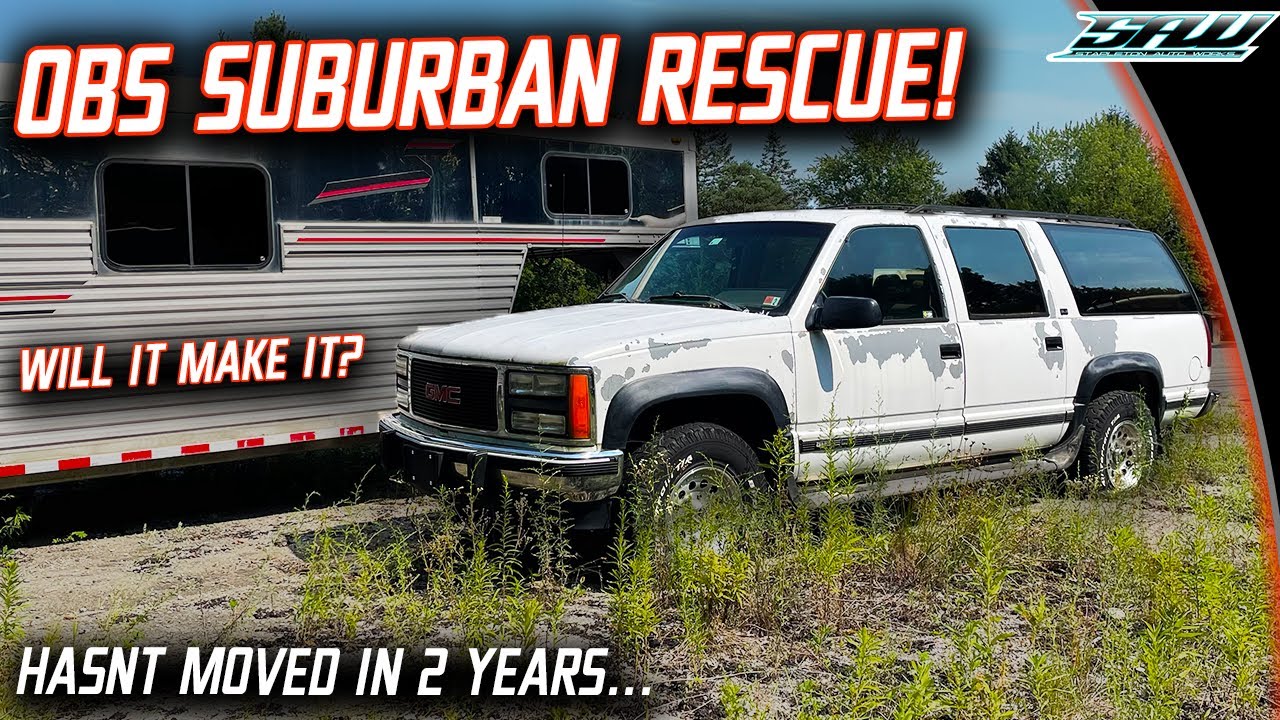 Знакомьтесь, дядя Джордж! GMT400 93 Suburban: спасение от сорняков для 500-мильного путешествия! ...