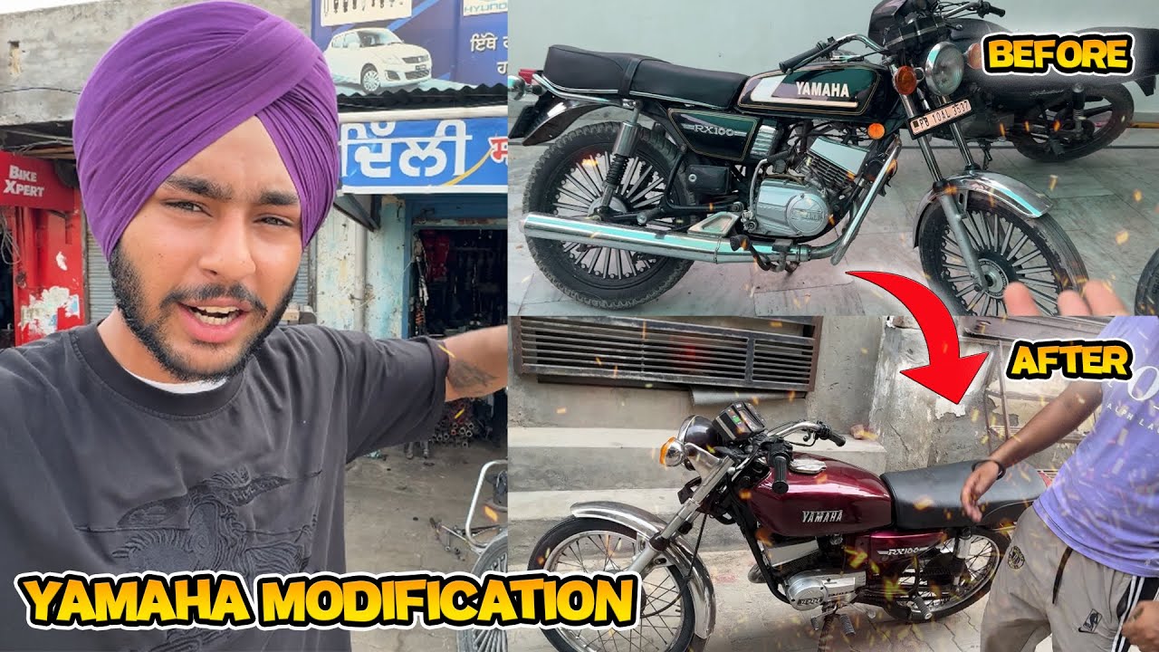 FINALLY NEW YAHAMA RX100 MODIFIED KRTI😍 - YAHAMA LIFT KRWATA😍🔥