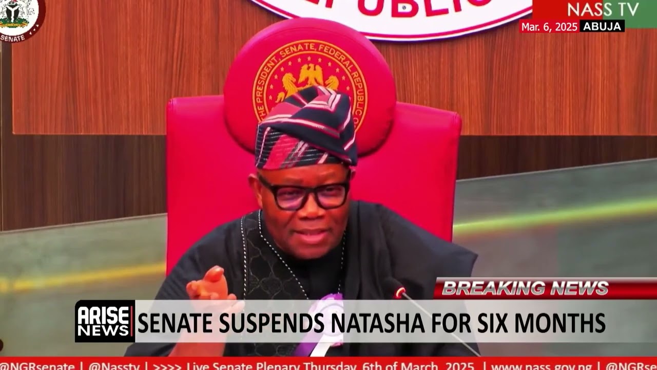 Nigeria Senate Suspends Natasha for 6 Months | Akpabio Saga & Aides’ Salaries Explained