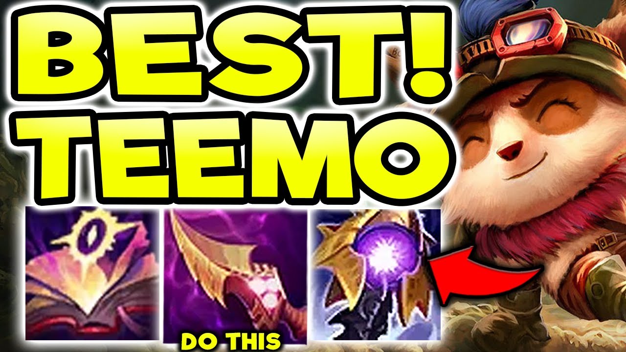TEEMO TOP IS TEARING APART ALL TOPLANERS WITH EASE (THIS IS AMAZING) - S12 Teemo TOP Gameplay Guide