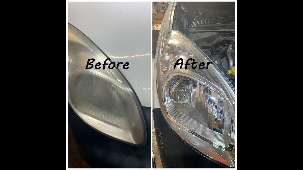Headlight Restoration Using Vapor (Uncut, Every Detail) | Easy DIY Guide Renault Kangoo