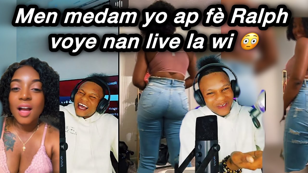 😱Ralph ap bat laponyèt nan live la 😂- medam yo pansel Milionè vre 😂 gadon neg