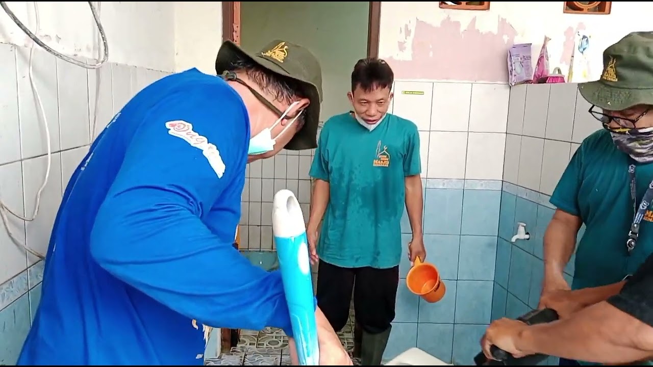 Aksi Relawan RRM Semarang di Masjid Baitussalam RW V Krapyak Semarang tgl 23 Mei 2025