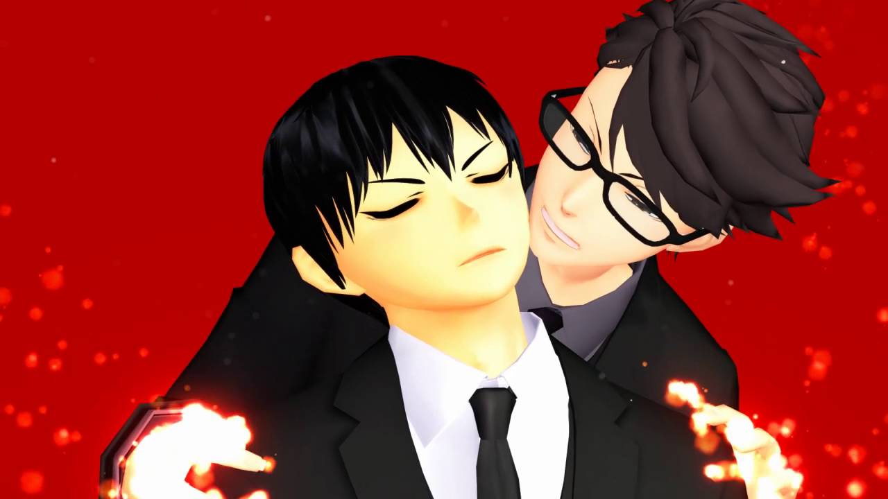 【MMDHQ!!】及川・影山でUNRAVEL　東京喰種OP